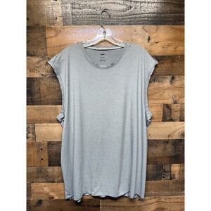 Nike Dri FIT Yoga Sleeveless Tank Top Men's Grey Athletic Workout